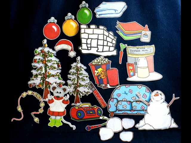 If You Take a Mouse to the Movies 22-pc Felt Story