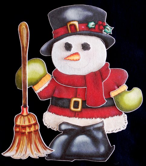 Dear Mr. Frosty 11 pc Flannel Felt Story + song
