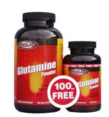 GLUTAMINE 300gm ( + 100gm FREE)