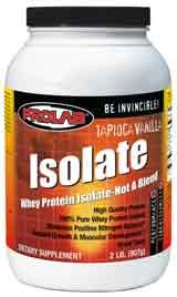 100% PURE ISOLATE 2Lbs WHEY