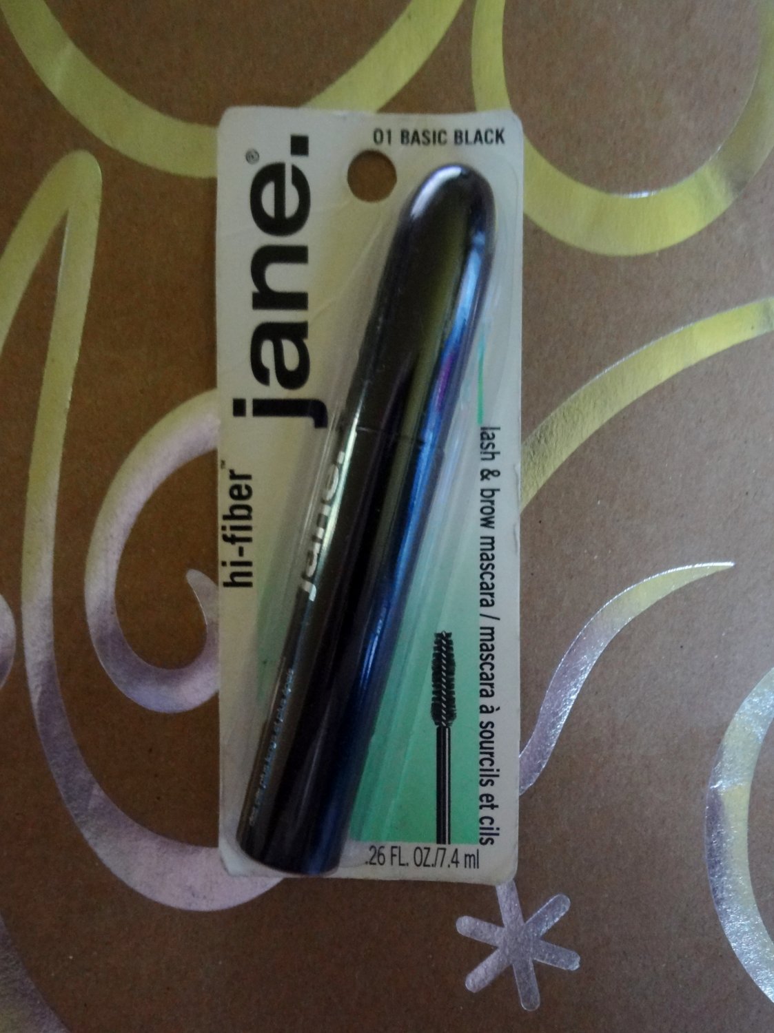 Jane Hi-Fiber Lash & Brow Mascara 01 in "Basic Black" NIP