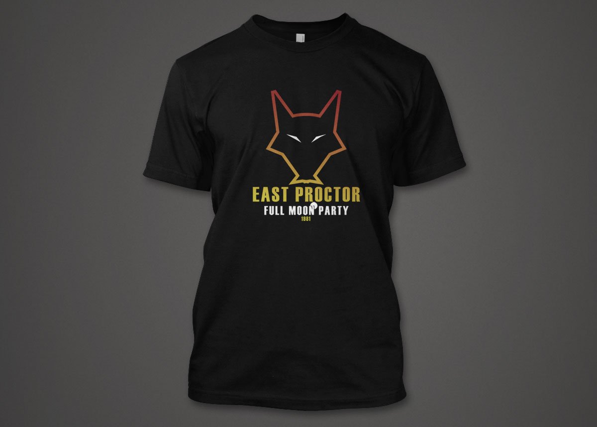 An American Werewolf In London: East Proctor Mens Movie T-Shirt Large Black