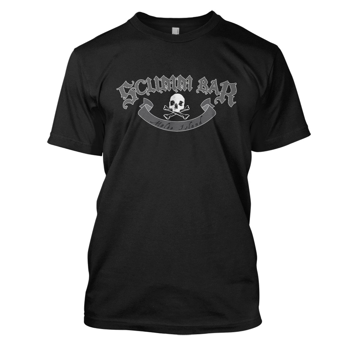 Monkey Island: Scumm Bar Mens Gaming T-Shirt Large Black