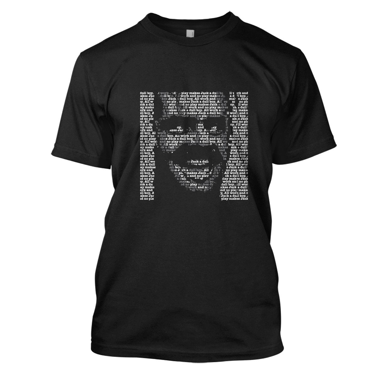 The Shining: Heres Johnny Mens Movie T-Shirt Large Black