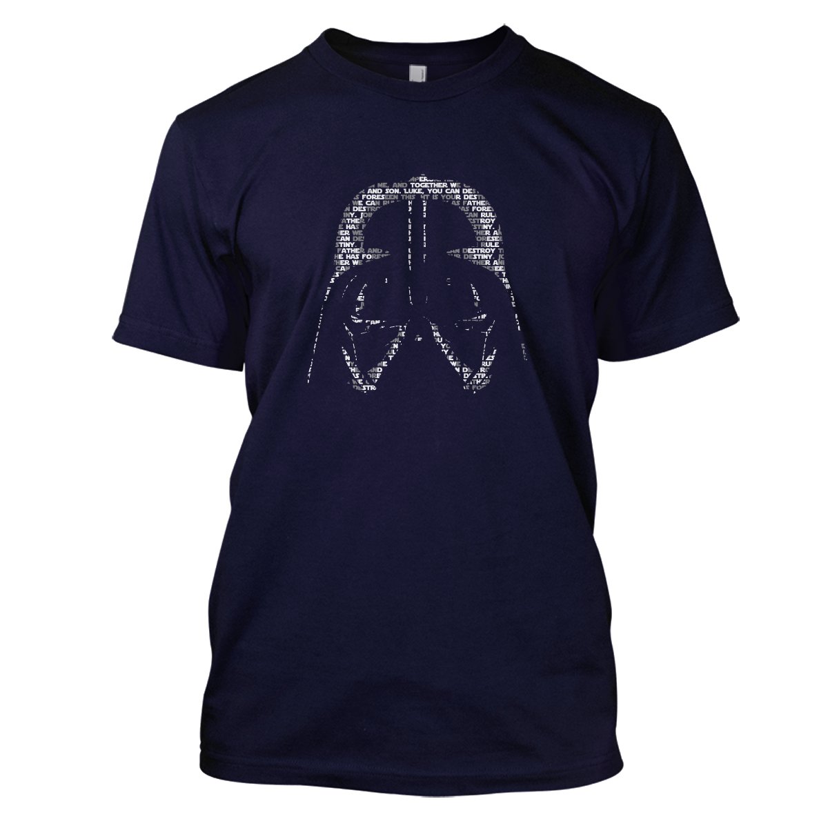 Star Wars: Lord Vader Mens Movie T-Shirt Large Navy