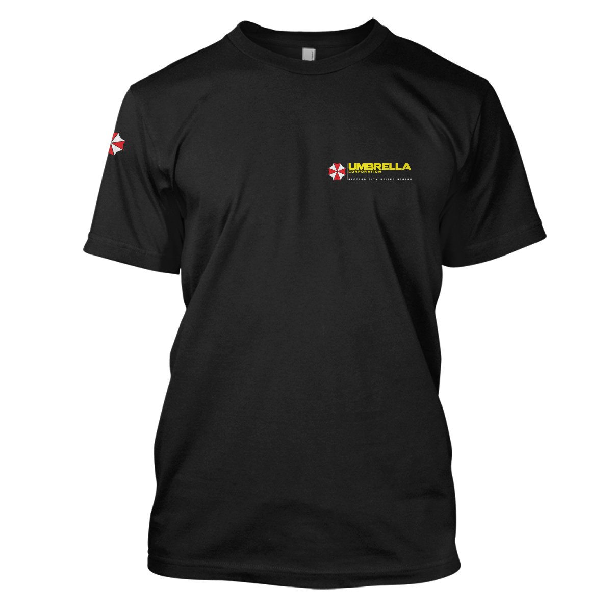 Resident Evil: Umbrella Corp Mens Movie T-Shirt Large Black