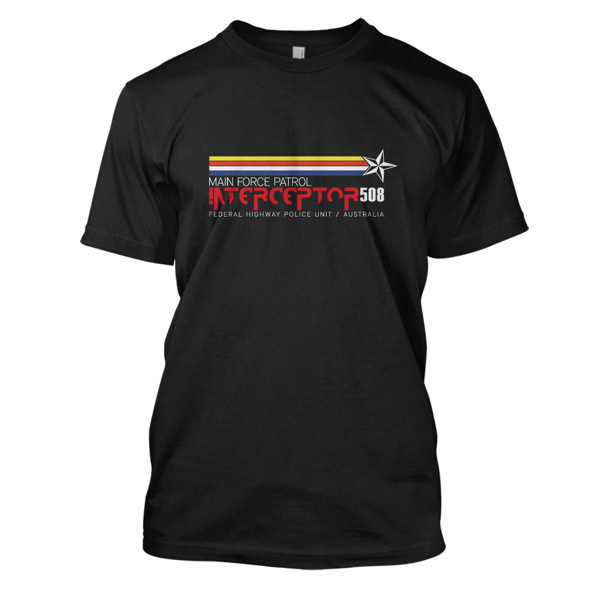 Mad Max: Interceptor 510 Mens Movie T-Shirt Large Black