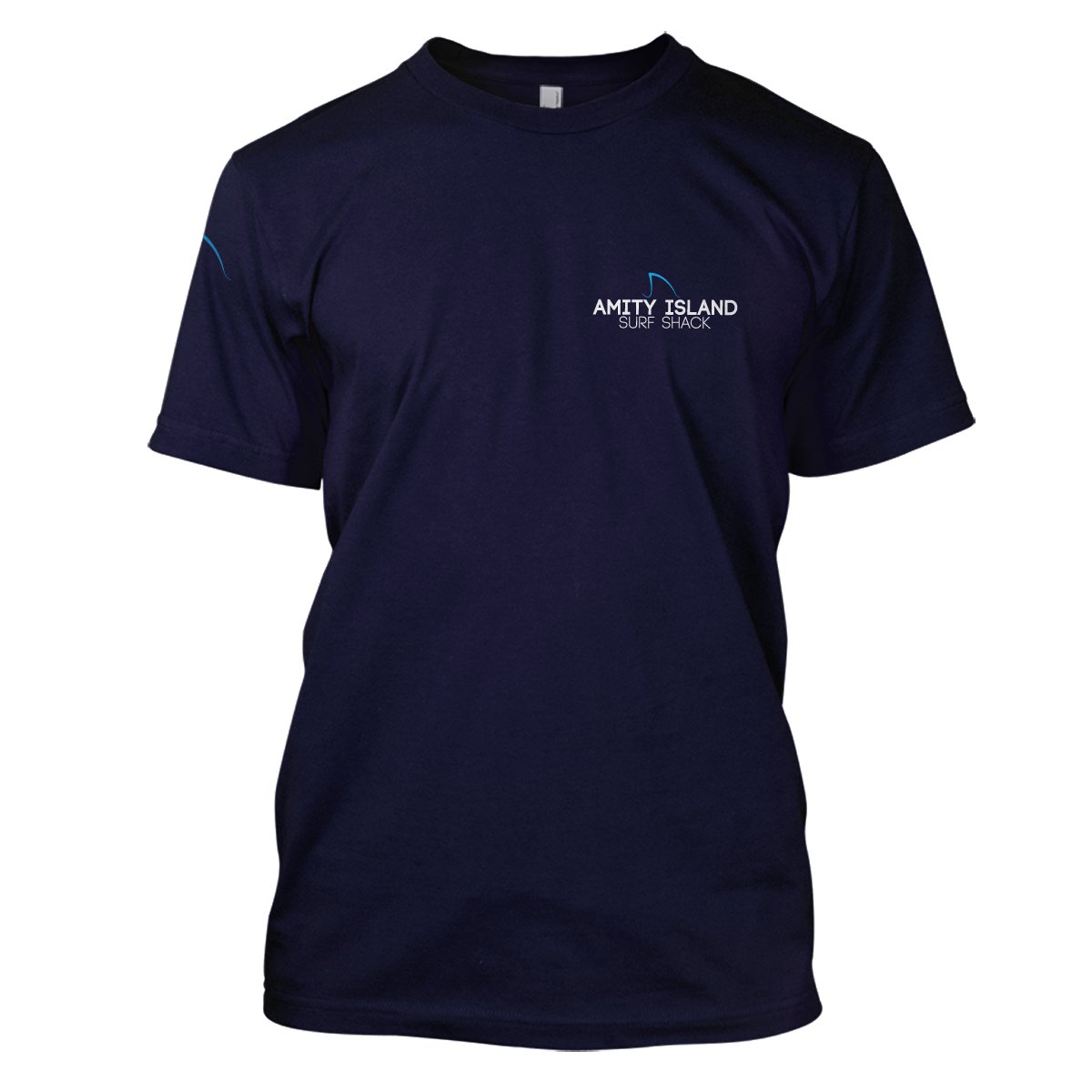 Jaws: Amity Island Surf Shack Mens Movie T-Shirt Large Navy