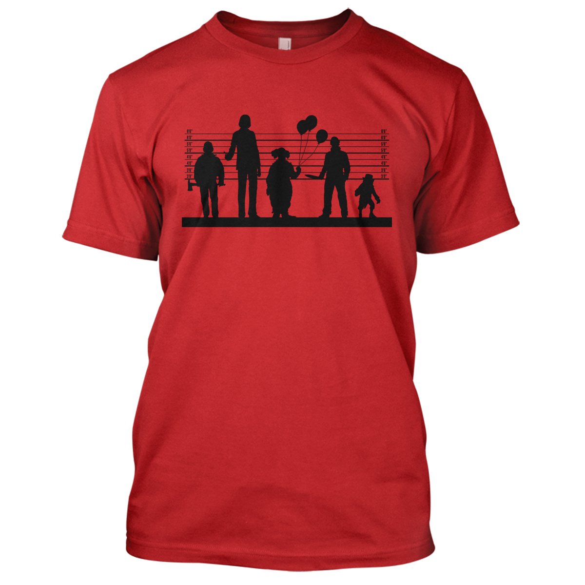 Horror Suspects 2: The Sequel Mens Movie T-Shirt Large Red