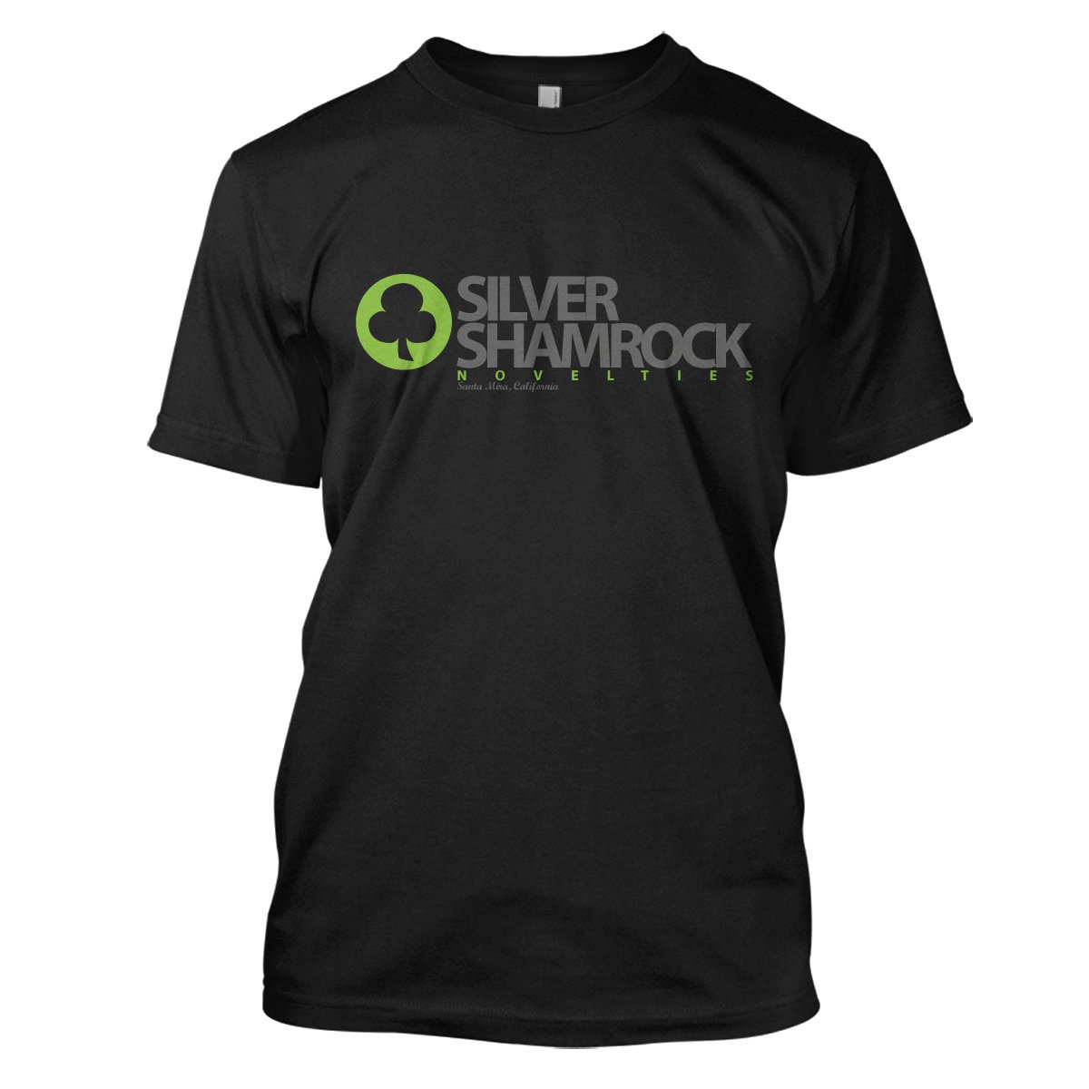 Halloween: Silver Shamrock Mens Movie T-Shirt Large Black