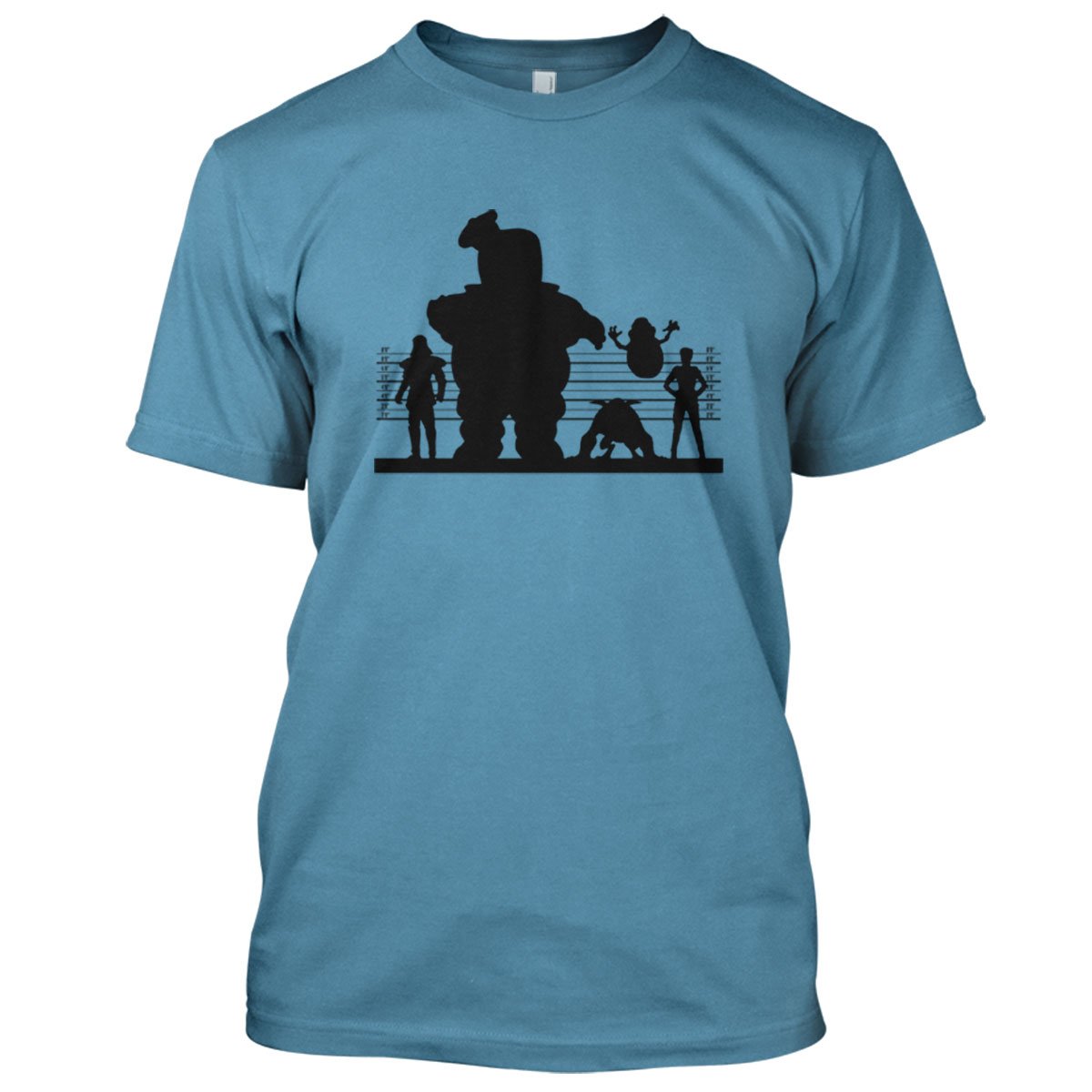 Ghostbuster Suspects Mens Movie T-Shirt Large Sky