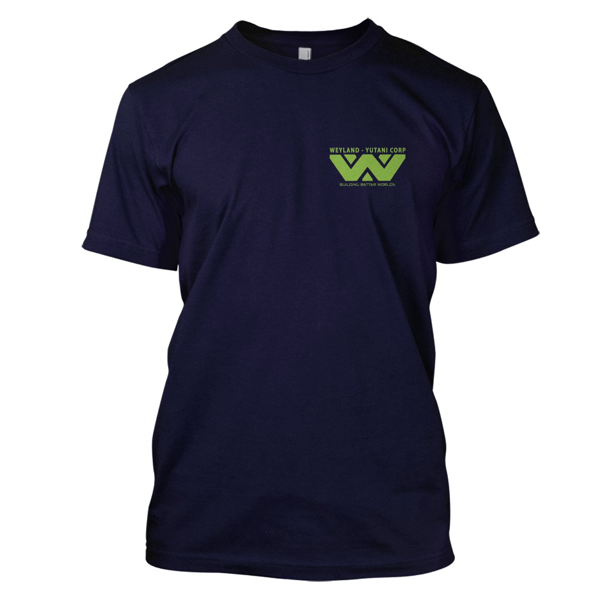 Alien: Weyland Yutani Mens Movie T-Shirt Large Navy