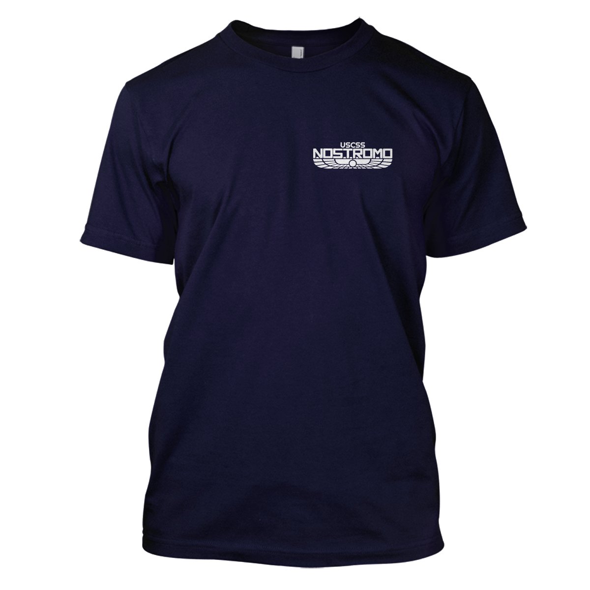 Alien: Nostromo Wings Mens Movie T-Shirt Large Navy