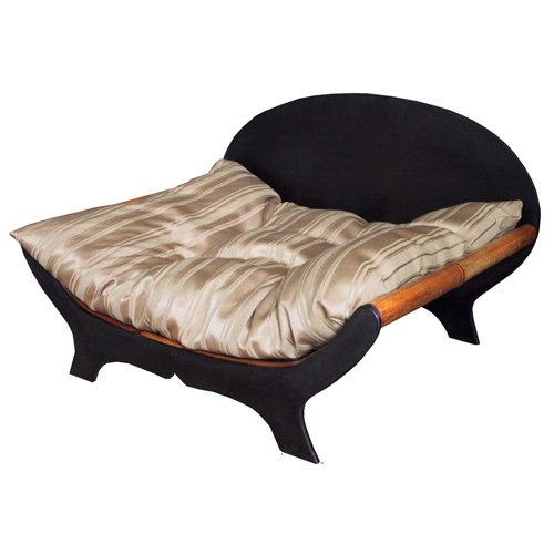 King's Bed w/Cushion Bamboo Bed