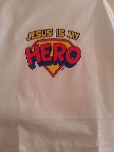 jesus super hero shirt