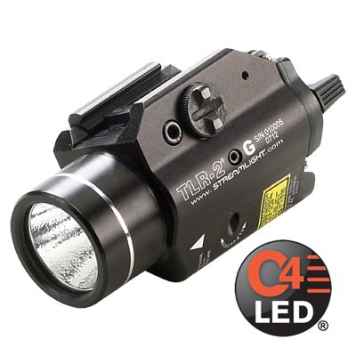Steamlight TLR-2 Rail Mounted Tactical Light with Green Laser - 69250
