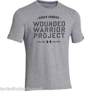 Under Armour 1253508 Men's WWP Barbed Wire Short Sleeve T-Shirt - Gray or Green