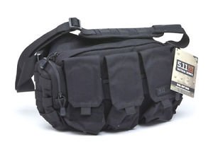5.11 Tactical 56026-019 Police Bail Out Bag Black Mag Pockets Hold 6 Mags