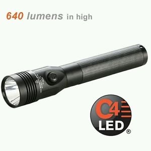 STREAMLIGHT 75455 STINGER DS LED HL WITH 120V AC CHARGER AND HOLDER 640 LUMENS