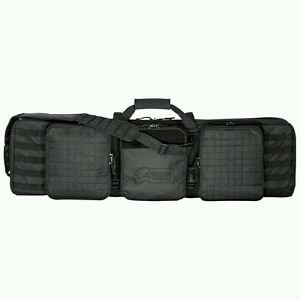 VOODOO TACTICAL Voodoo 42" Deluxe Padded Weapon Case w/Locks, Black