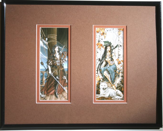 Nene Thomas Sisters Corsair & Misty Morning Signed