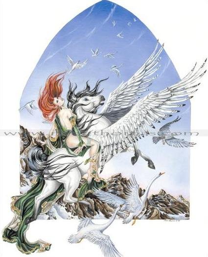 Nene Thomas Faery of Flight Limited Edition Print