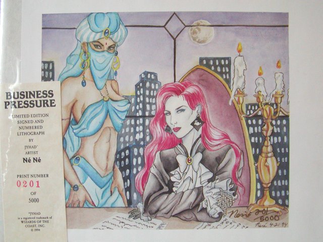 Nene Thomas Business Pressure Limited Edition Print