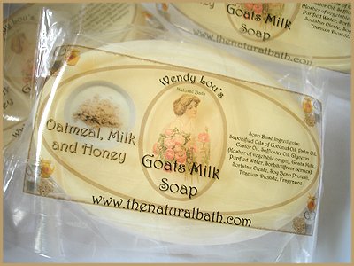 Oatmeal, Milk & Honey Goats Milk Soap