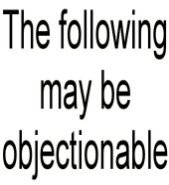 The following may be objectionable
