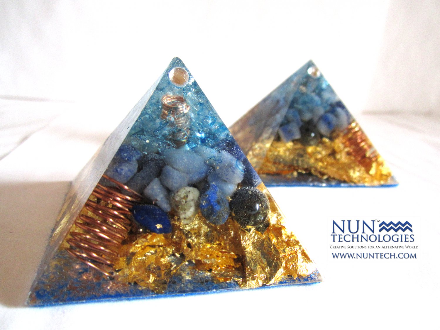 Crystal Orgone Pyramid For Self Expression and Effective Communication By DR NEB HERU