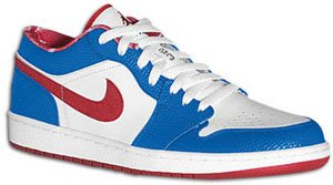 Air Jordan 1 Low White/Varsity Red-Varsity Royal East Side