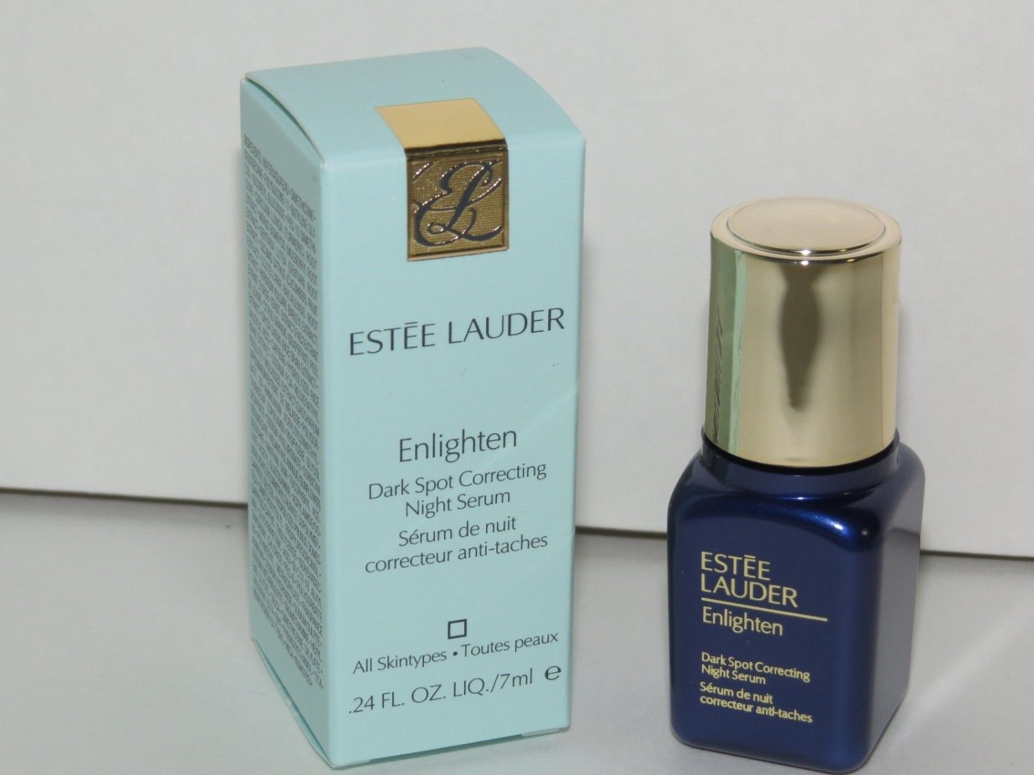Estee Lauder Enlighten Dark Spot Correcting Night Serum .24oz./7ml