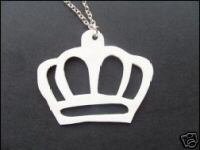 White Crown Scene Necklace £6.00/$12.00
