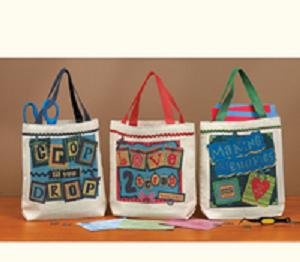 Set of 3 Mini Scrapbooking Totes