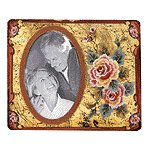 Rose Painted Photo Frame