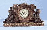 Woodsy Bear Desk Clock