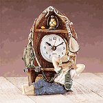 Gone Fishing Clock