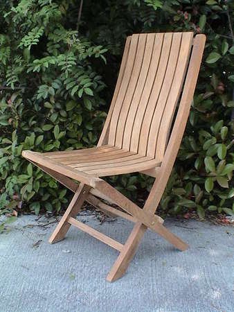 Comfort Folding Chair Teak