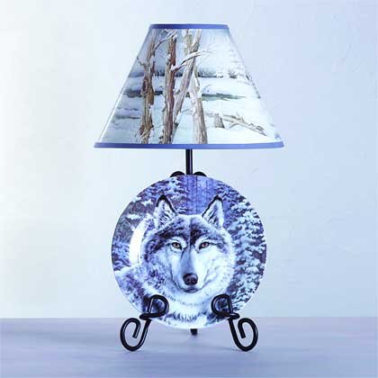 Plate and Rack Lamp
