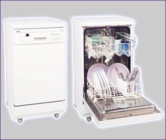 18in Portable dishwasher