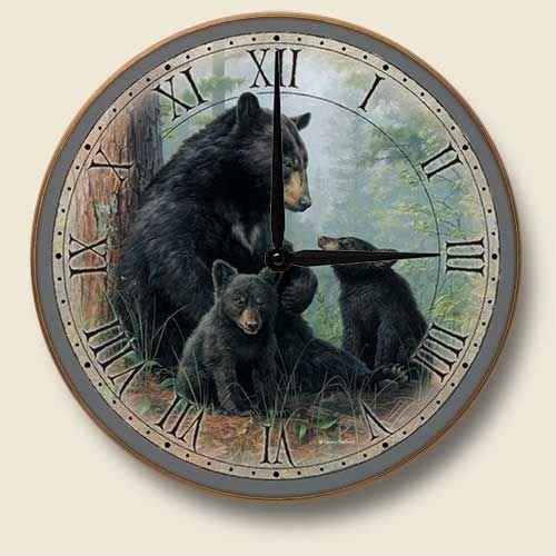 Black Bears clock