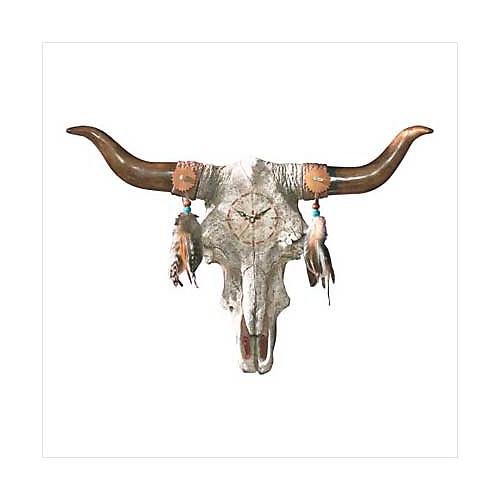 Desert Skull Clock