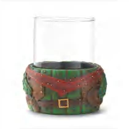 Glass Tumbler On Cactus Base