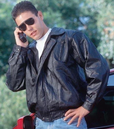 Italian Mosaic Leather Jacket