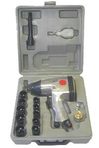 1/2in Air Impact Wrench Kit With Case