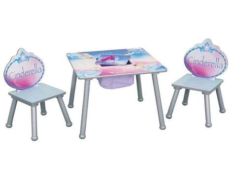 Princess Cinderella Storage Table and Chair Set