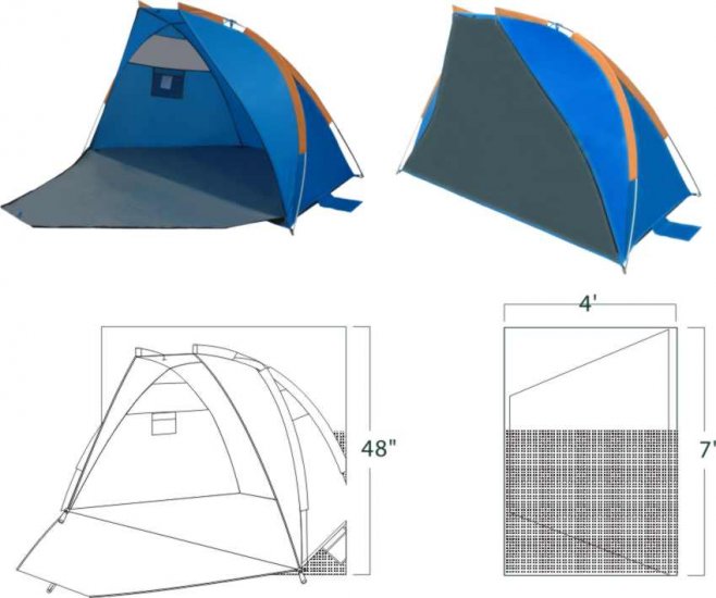 Sand Castle Tent