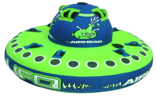 ufo 4 rider spinning towable