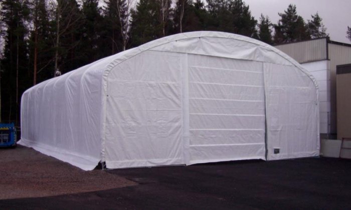 Domed Truss Garage-Shop