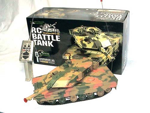 Leopard A-5 RC Battle Military Tank